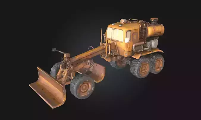 Desert Grader Explorer  Heavy Machinery