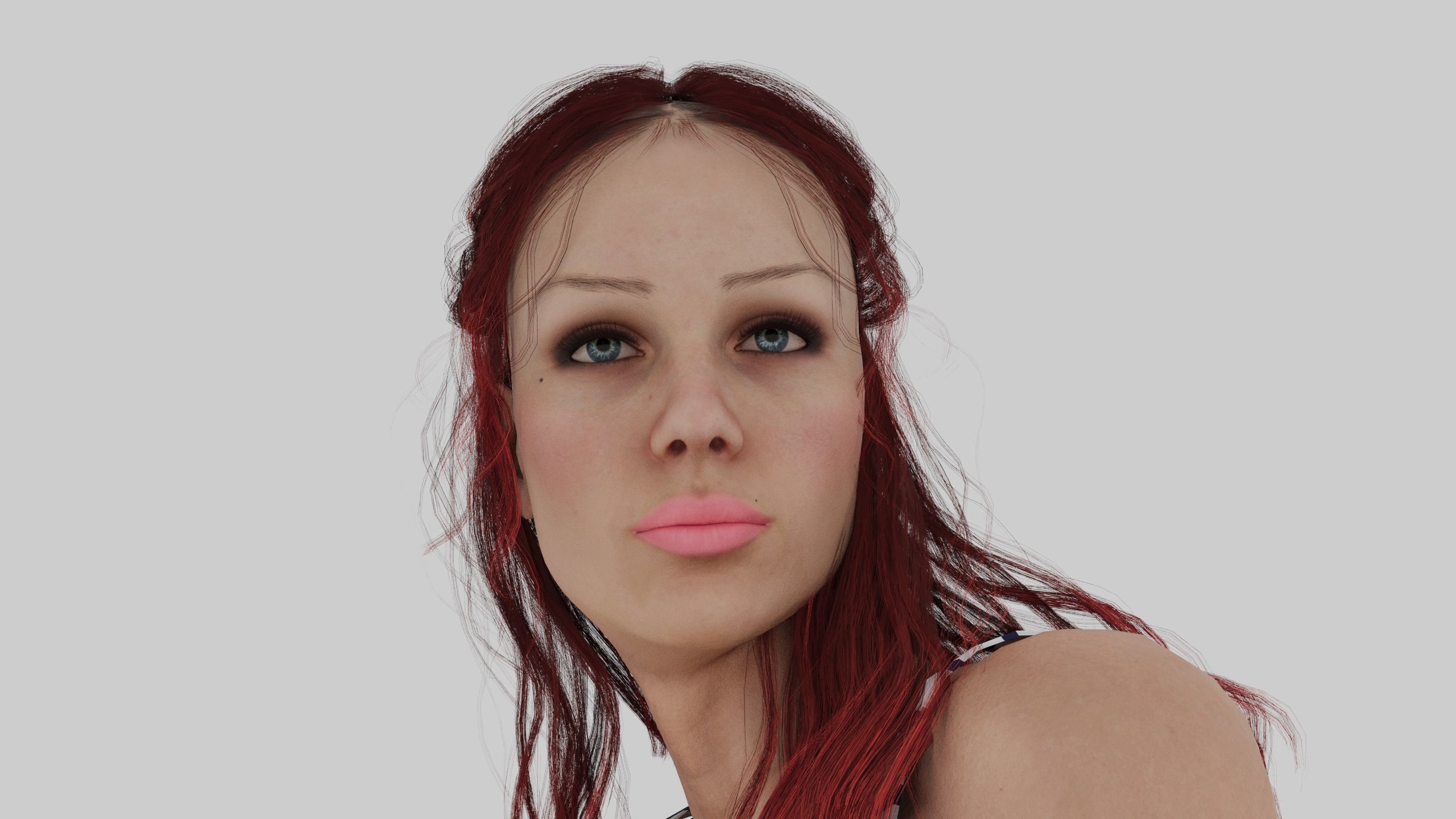 Rigged Swimsuit 3D Model 3D model_10