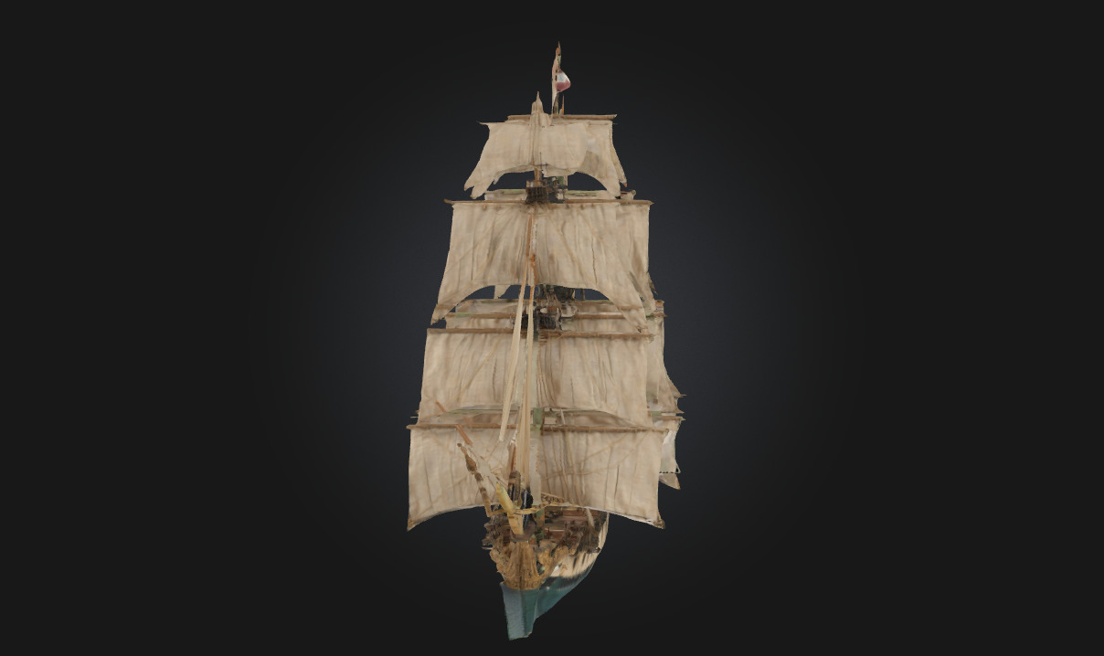 Majestic Voyage  Grand Sailing Ship Free 3D model_2