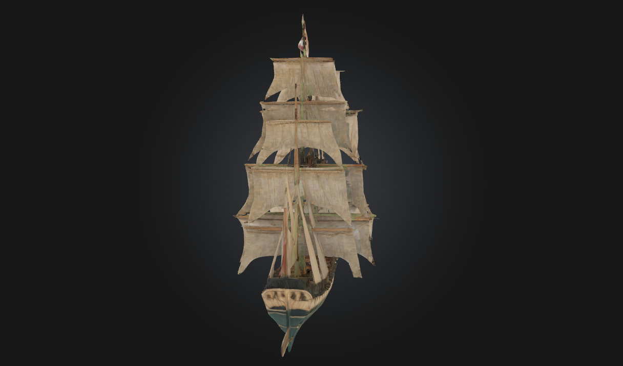 Majestic Voyage  Grand Sailing Ship Free 3D model_5