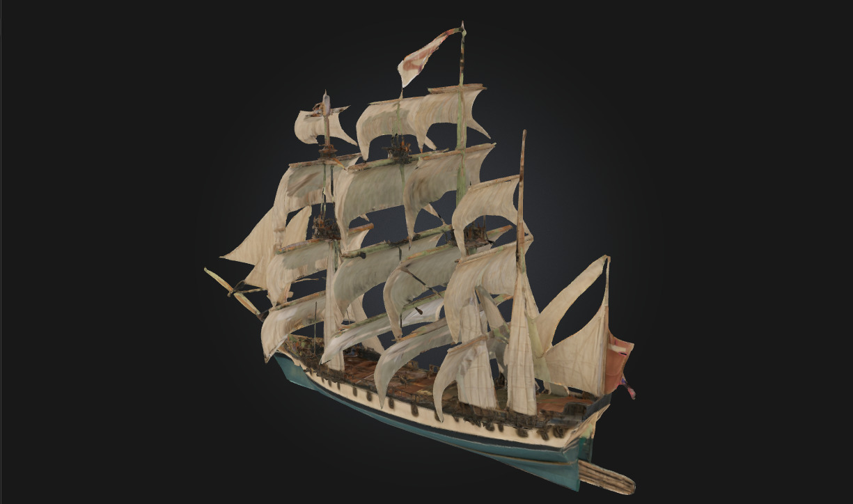 Majestic Voyage  Grand Sailing Ship Free 3D model_3