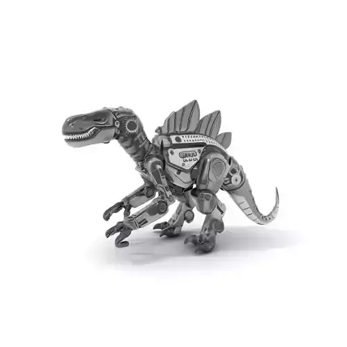 Mechanical Dinosaur Model Pack for Game and Animation
