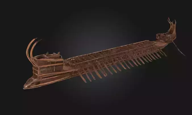 Ancient Warship  Historical Naval Vessel 