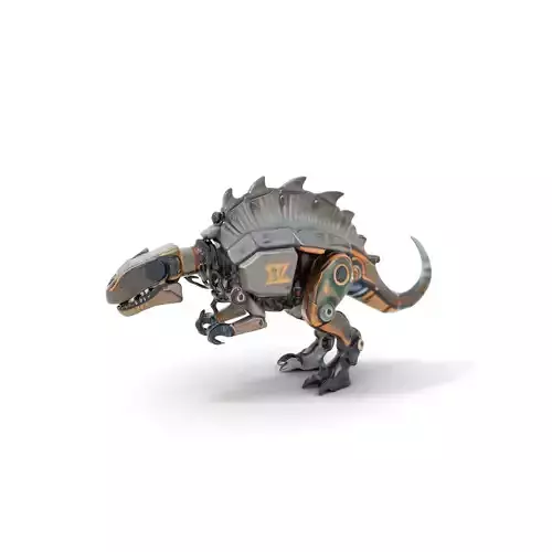 Mechanical Dinosaur Model Pack for Game and Animation Projects Low-poly 3D model Mechanical Dinosaur Model Pack for Game and Animation Projects Low-poly 3D model