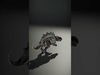 Mechanical Dinosaur Model Pack for Game and Animation Projects Low-poly 3D model_2