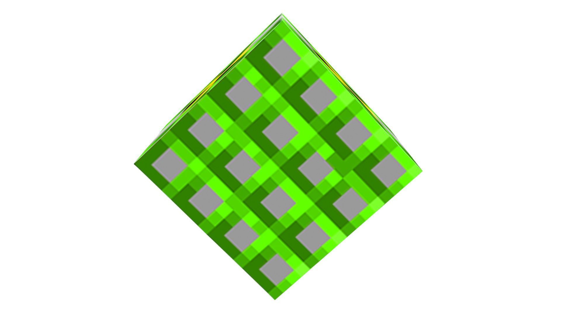 Minecraft Nuclear TNT 3D model_3