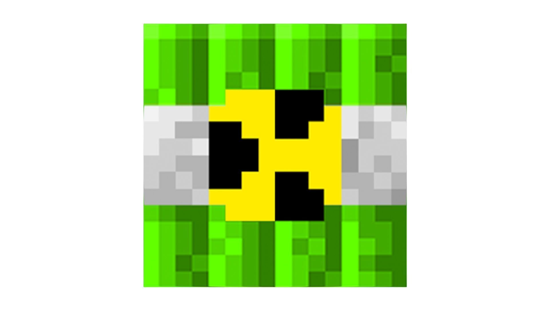 Minecraft Nuclear TNT 3D model_6