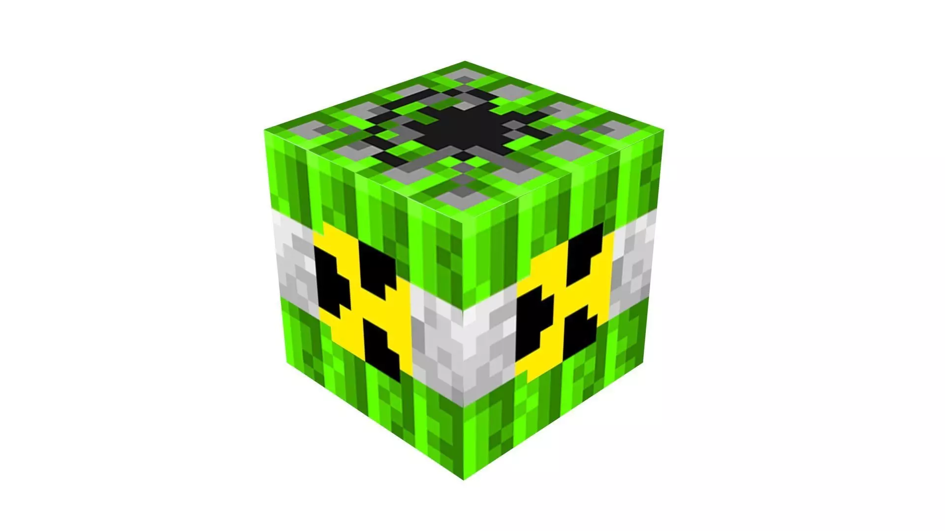 Minecraft Nuclear TNT 3D model_0