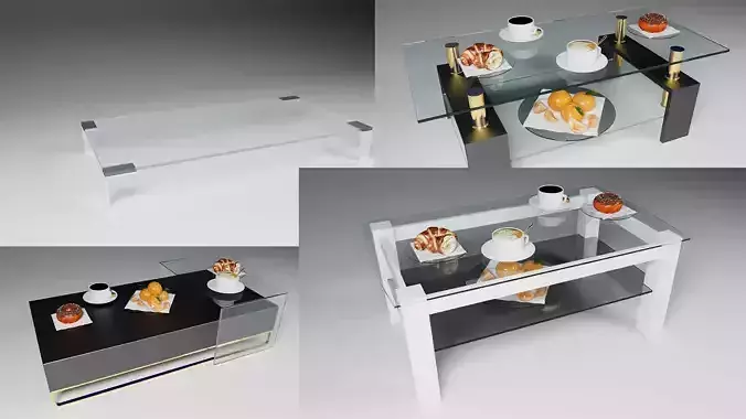 Collection of coffee tables 