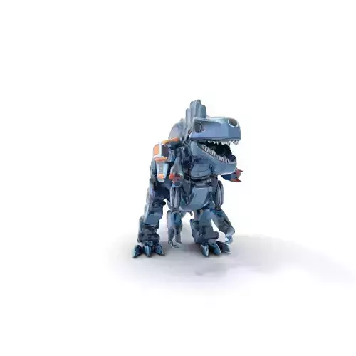 Futuristic Dinosaur Robot Model Pack