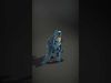 Futuristic Dinosaur Robot Model Pack Low-poly 3D model_2
