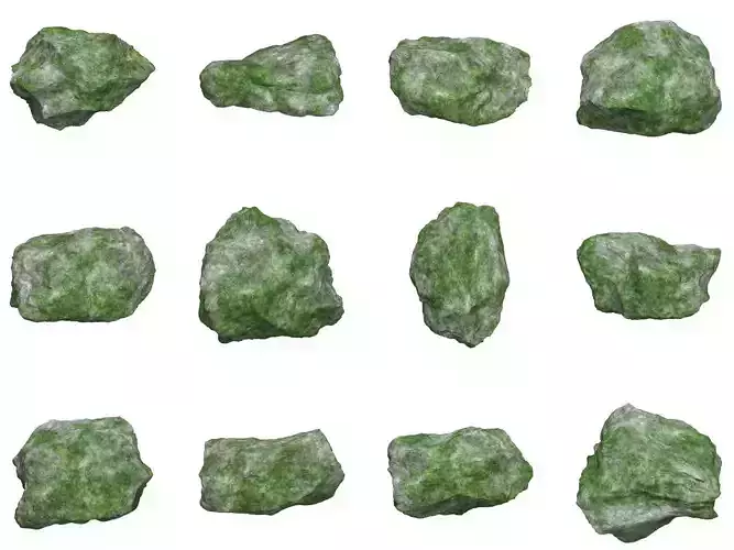12 Mossy Rock Collection