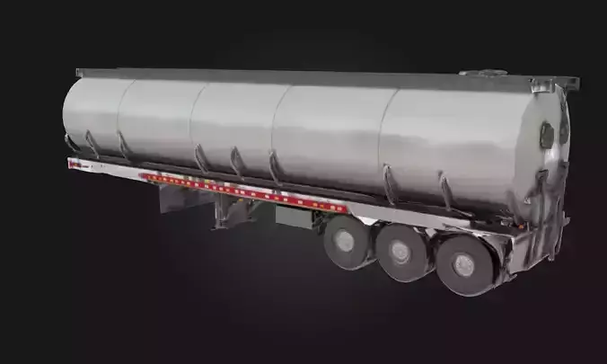 Tanker Trailer  Industrial Liquid Transport 