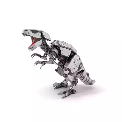 Futuristic Mechanical Dinosaur Model Pack