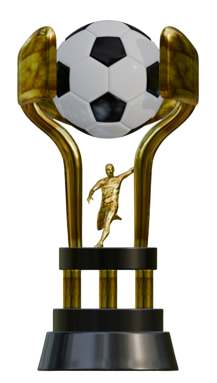 PREMIUM FOOTBALL TROPHY KIT  4 EXCLUSIVE MODELS 3D print model_14