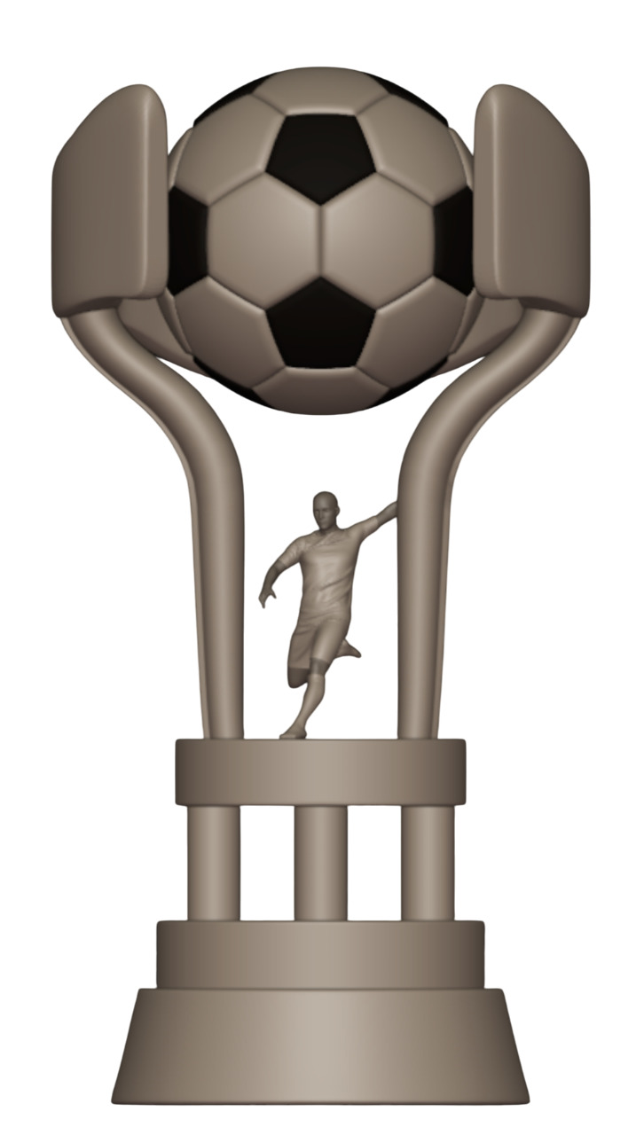 PREMIUM FOOTBALL TROPHY KIT  4 EXCLUSIVE MODELS 3D print model_15