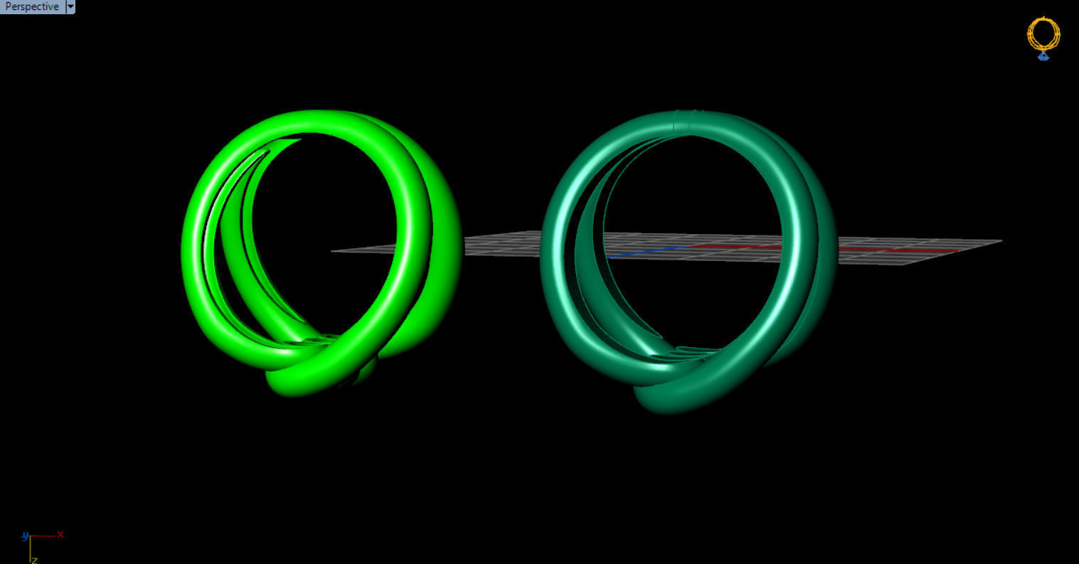 robe single knot ring 3D print model_18