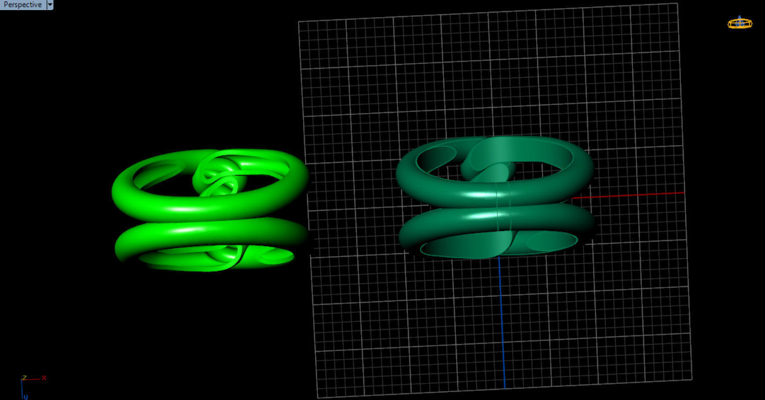 robe single knot ring 3D print model_15