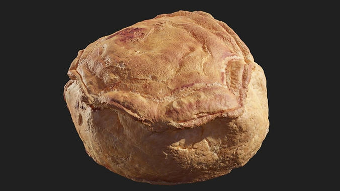 Pork Pie Low-poly 3D model