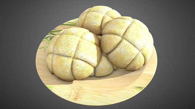 Kashipan Low-poly 3D model