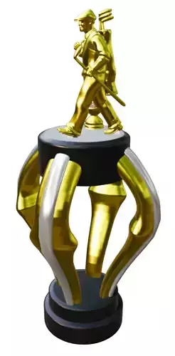 PREMIUM GOLF PLAYER ROPHEY  MODEL 3D