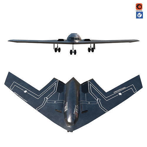  B-2 SPIRIT 3D model