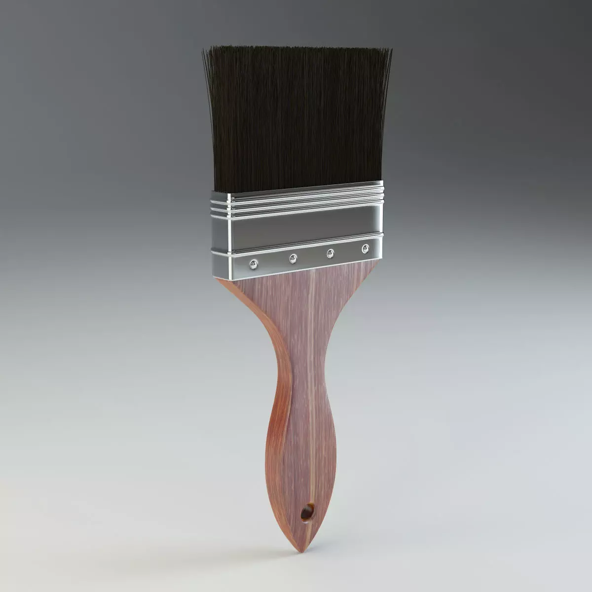Paint Brush 3D model_0