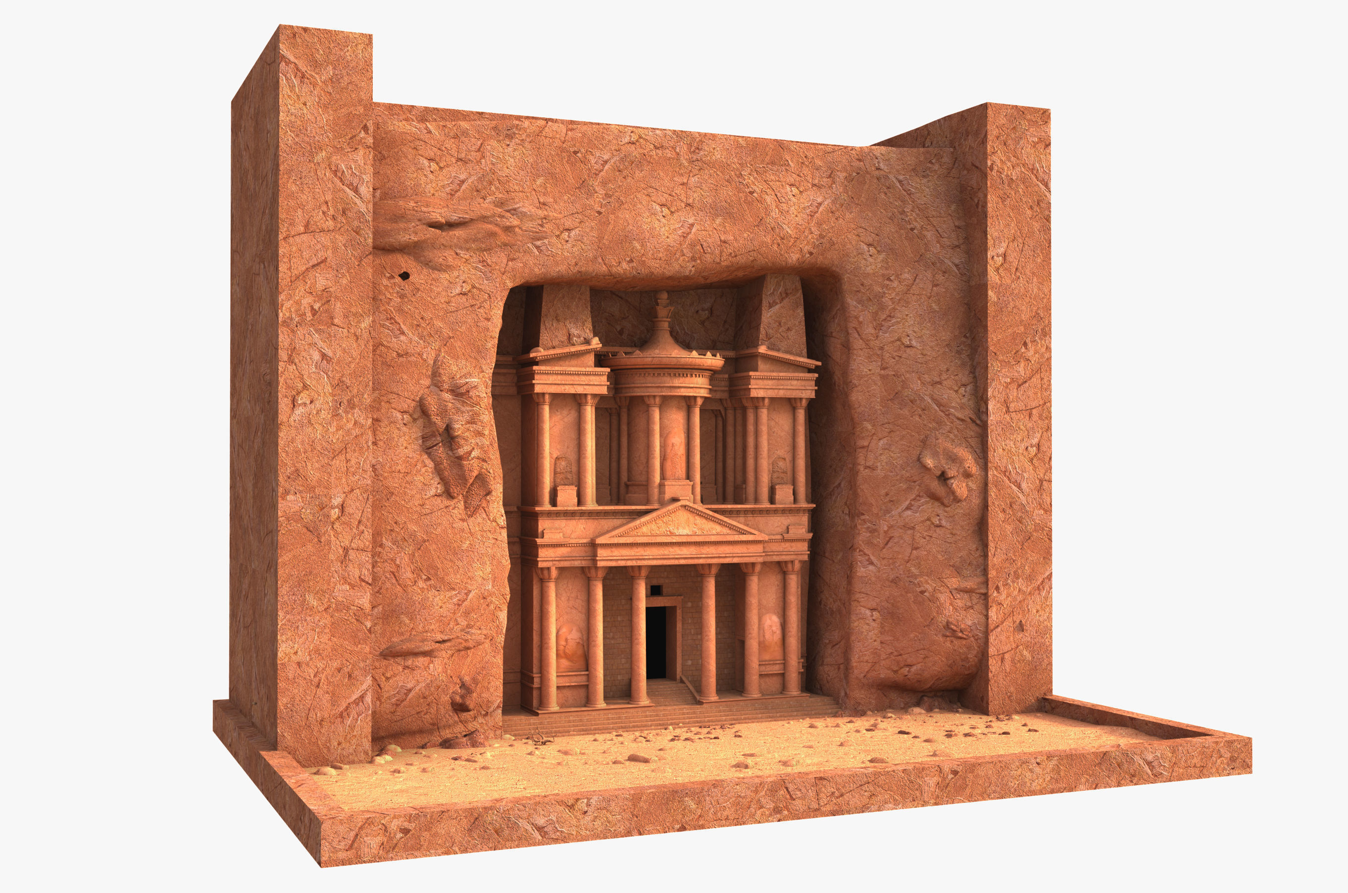 Petra 3D model_2