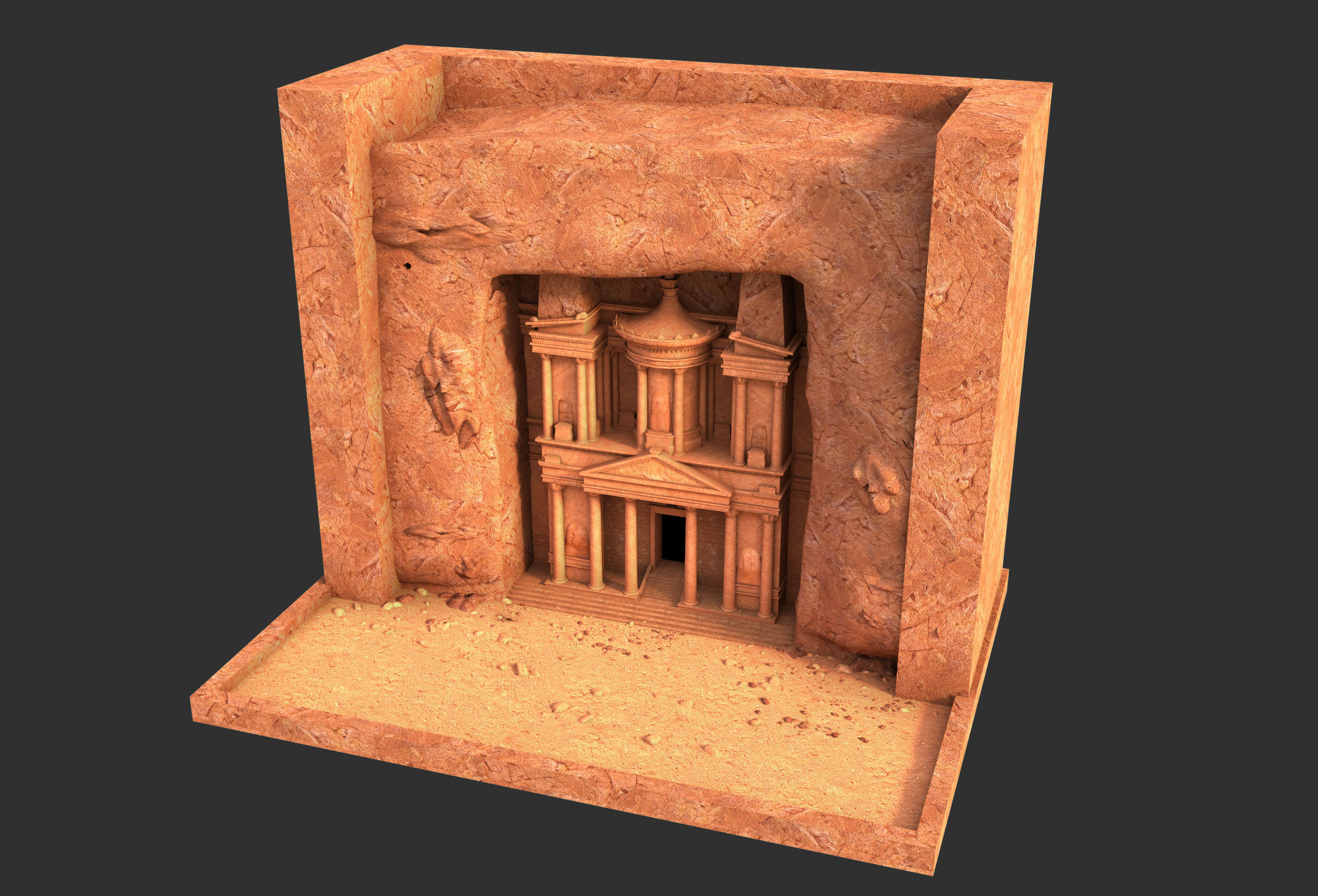 Petra 3D model_1