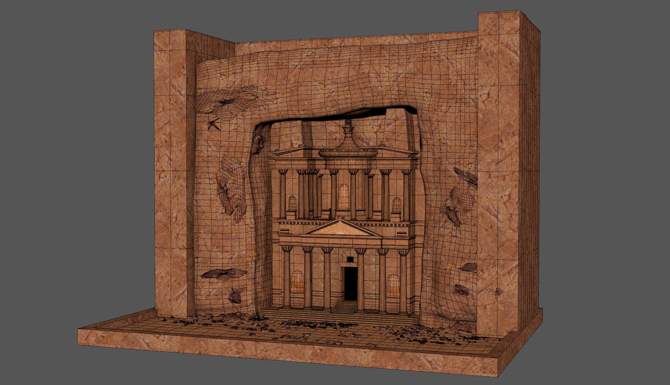Petra 3D model_7