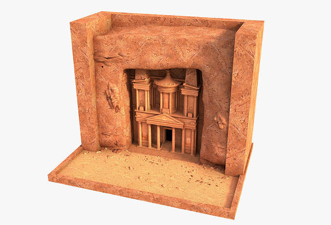 Petra 3D model