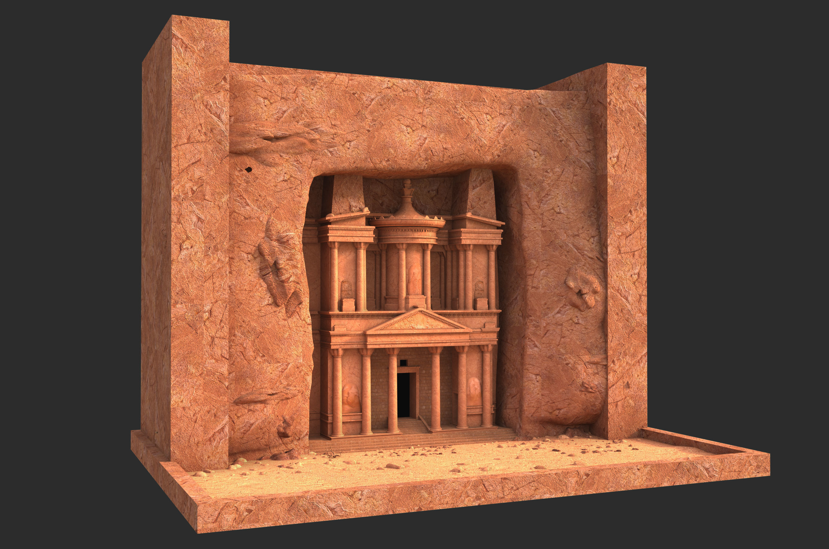 Petra 3D model_3