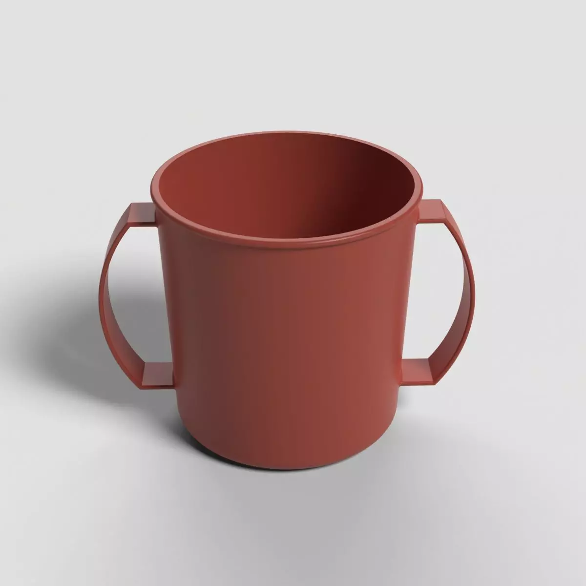Double Handled Mug 3D print model_0