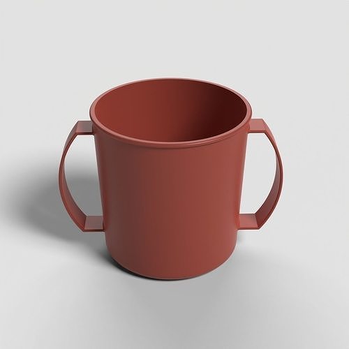 Double Handled Mug 3D print model