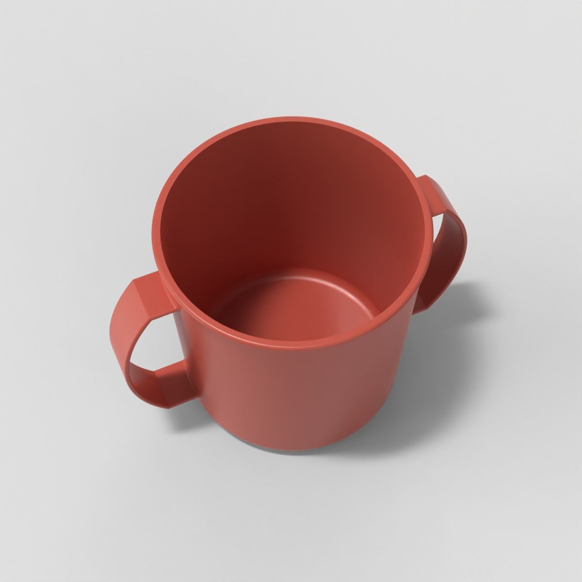 Double Handled Mug 3D print model_1
