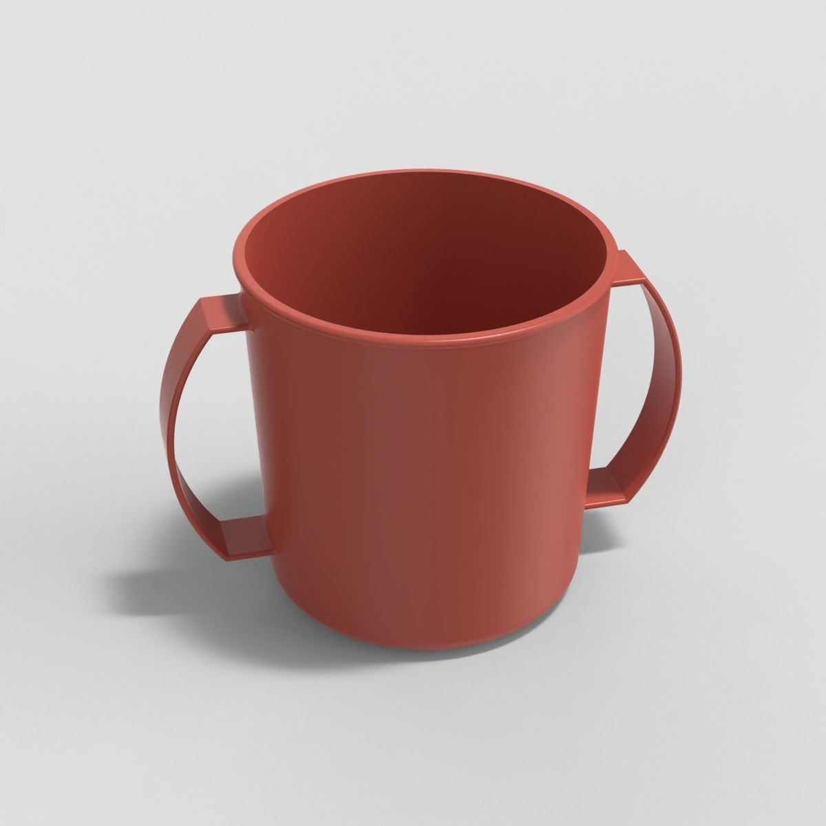 Double Handled Mug 3D print model_5