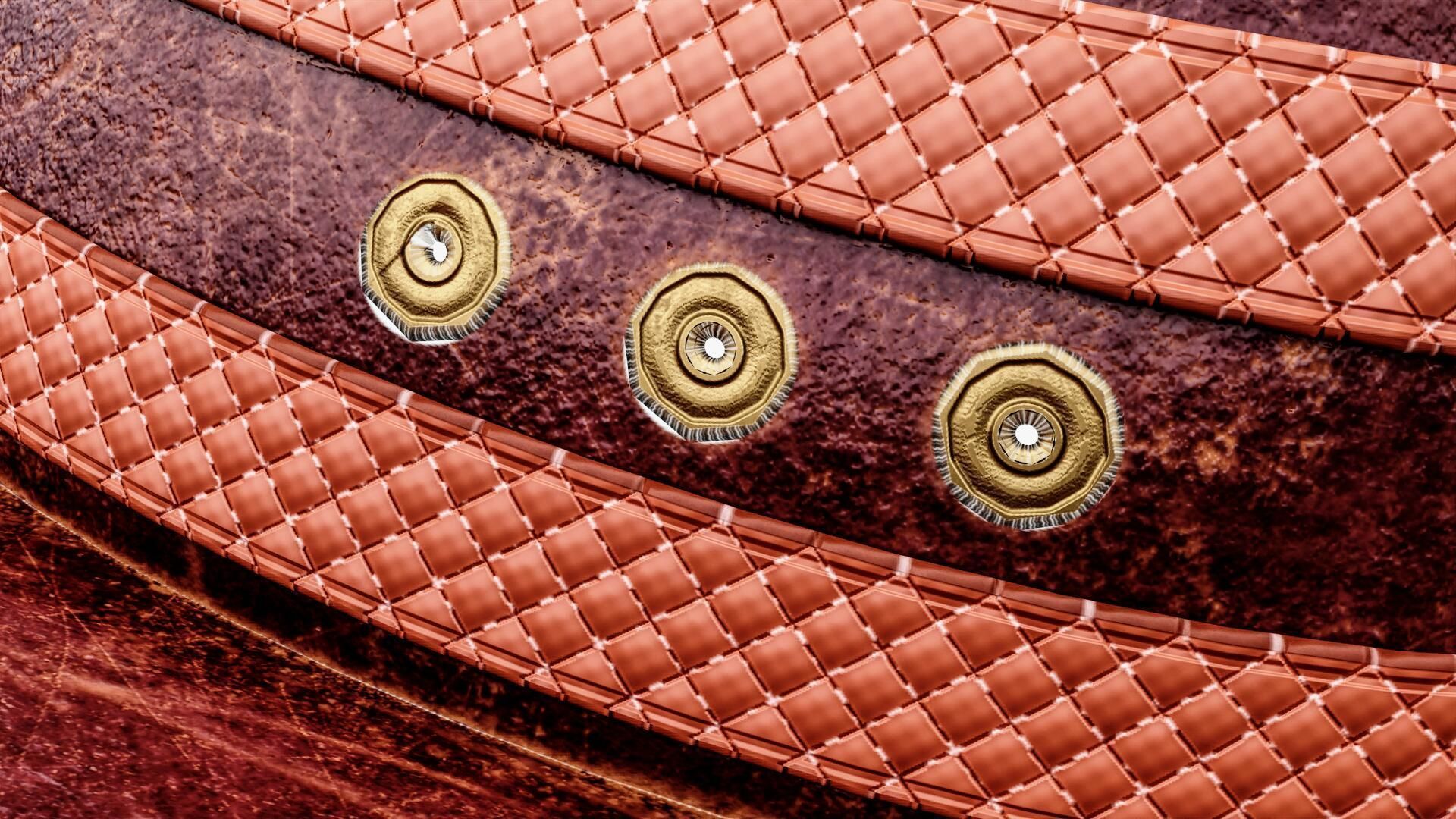 Cowboy Hat Low-poly 3D model_12