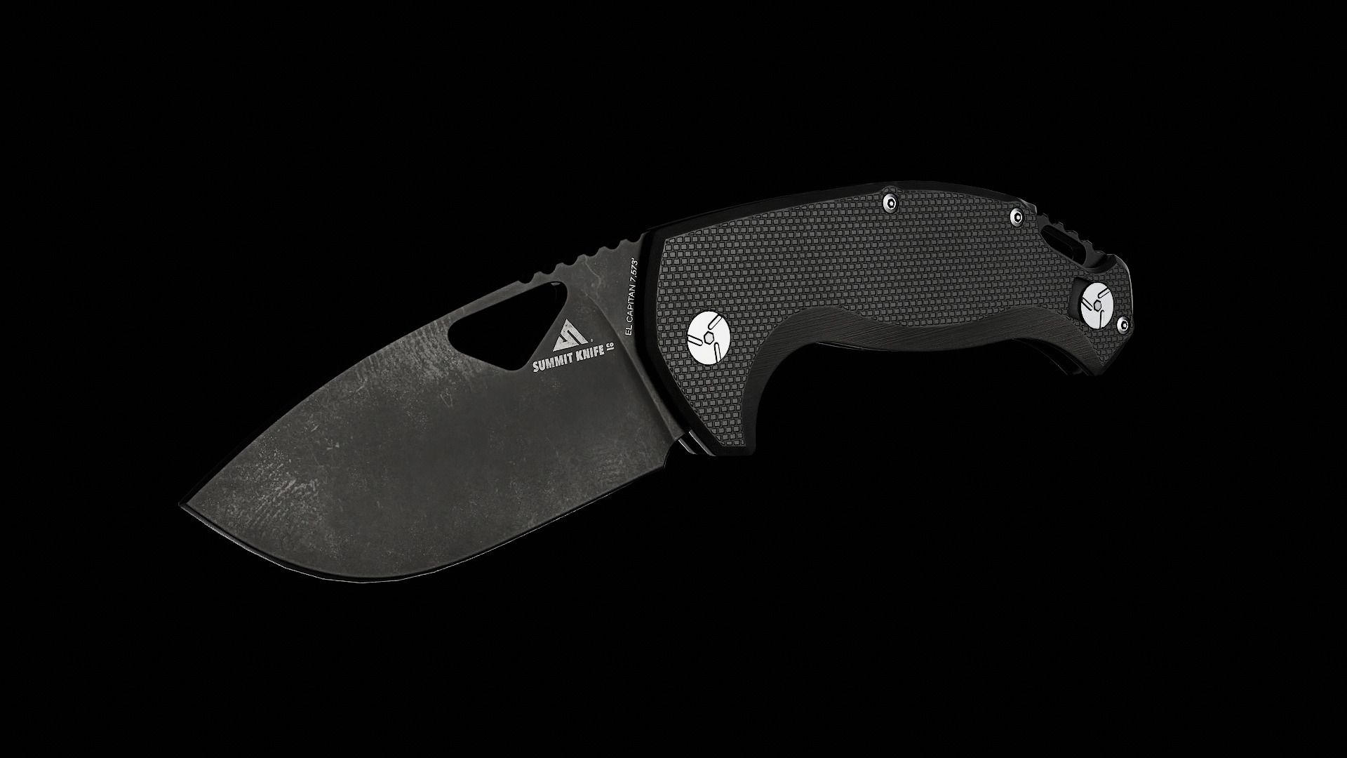 FOLDING POCKET KNIFE Low-poly 3D model_13