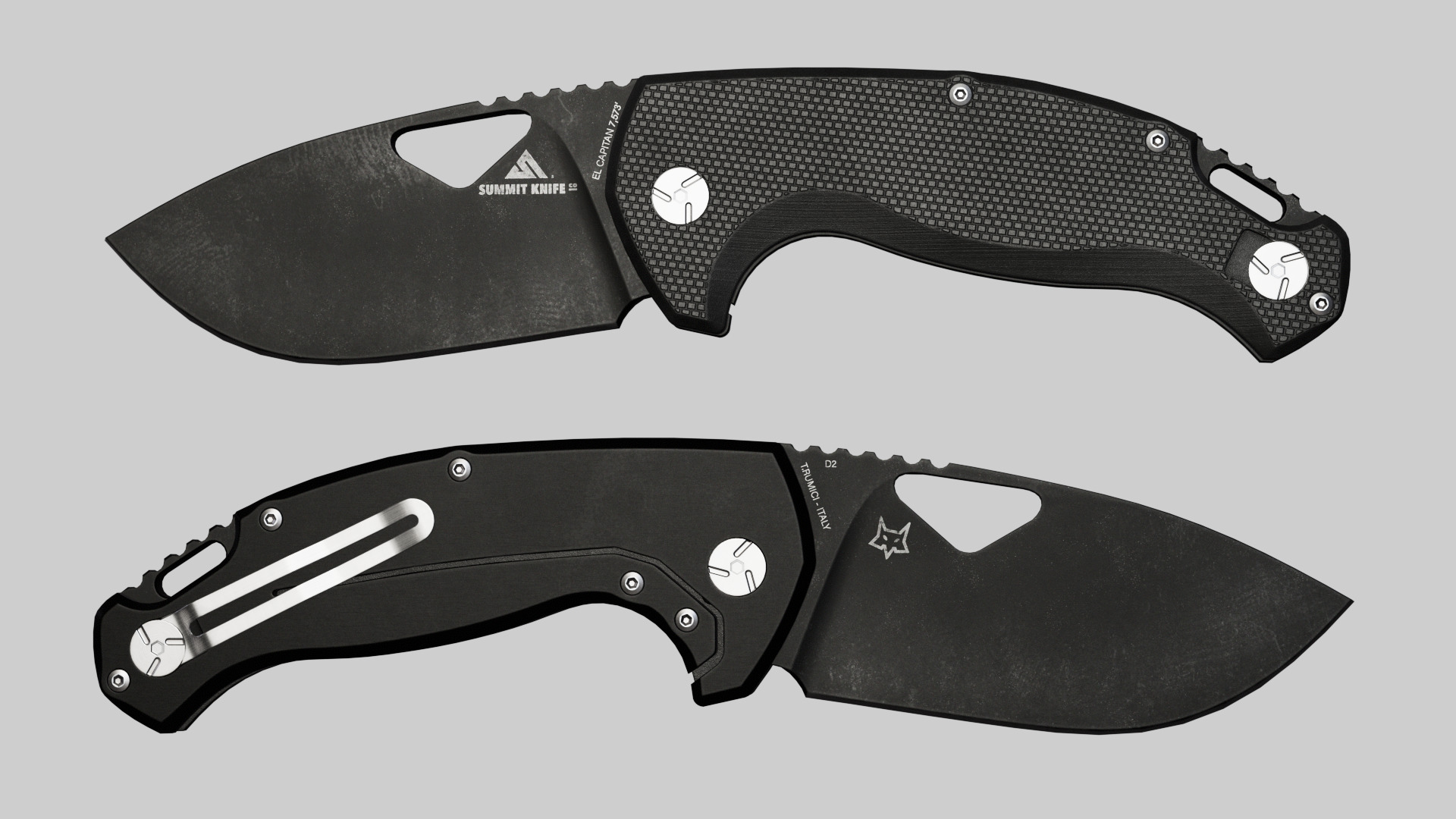 FOLDING POCKET KNIFE Low-poly 3D model_5