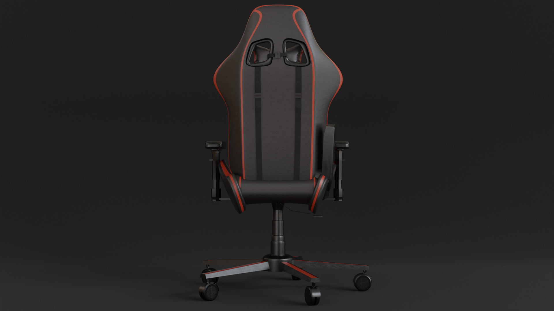 Gaming Chair 3D model_6