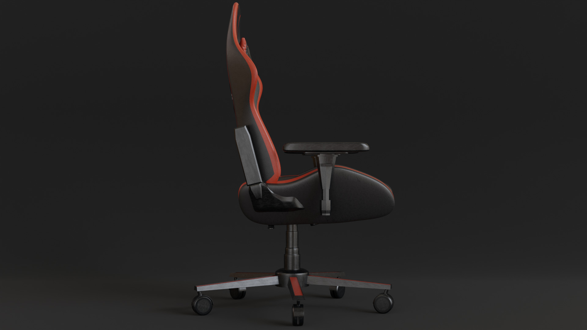 Gaming Chair 3D model_8
