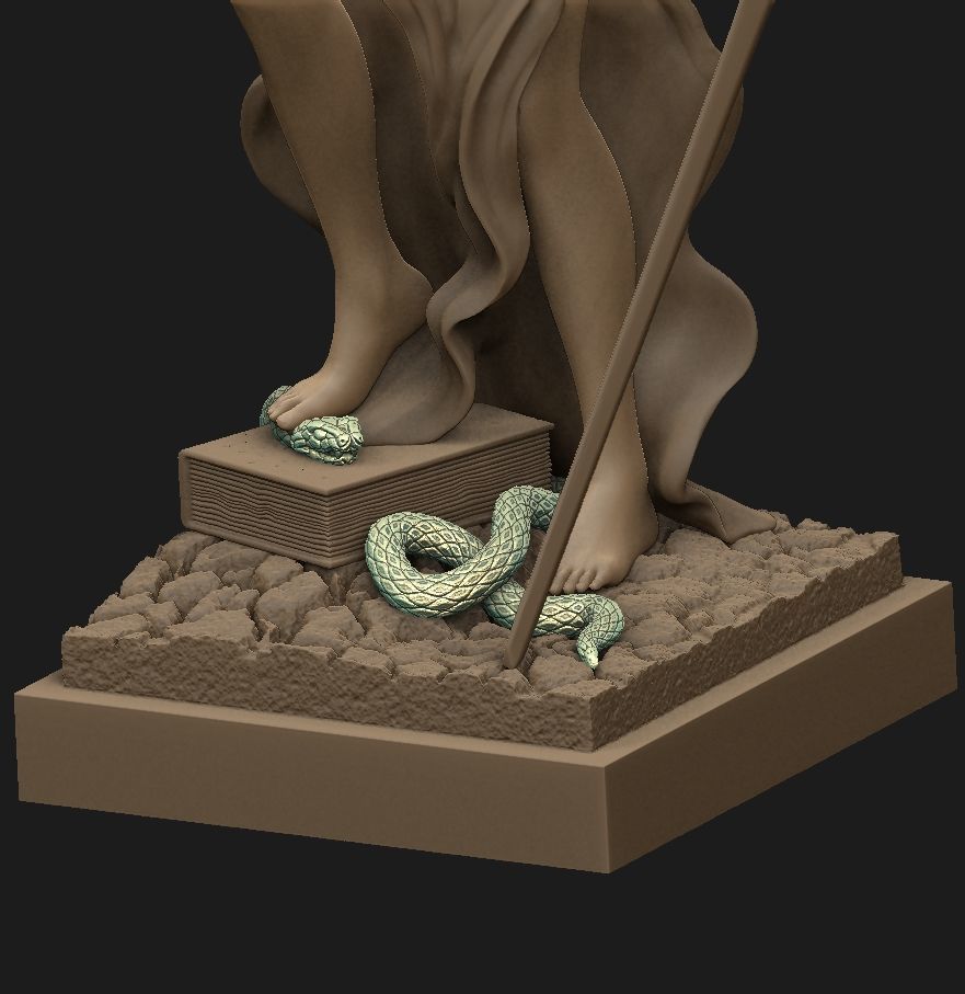 Lady Justice 3D print model_5
