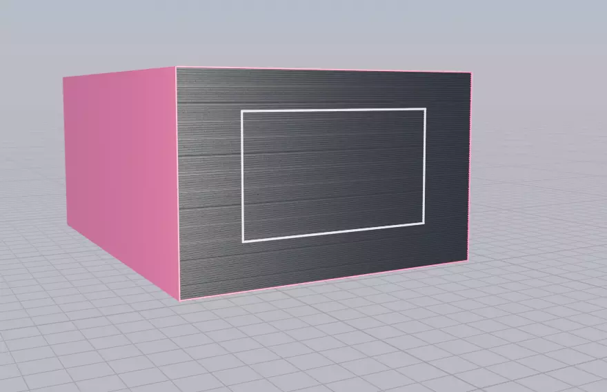 squid game block mask Free 3D model