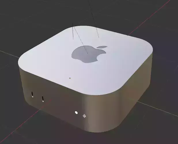 Mac Mini 3D Design