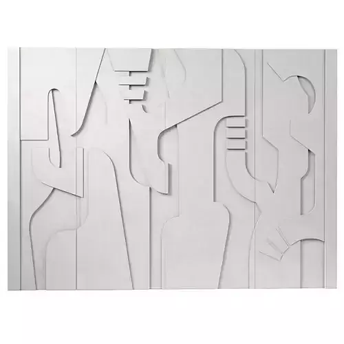 Decorativ panel wave 33