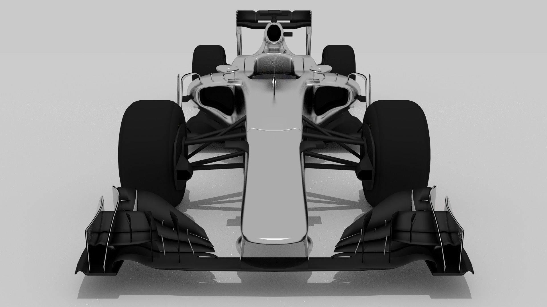 Formula One Car 1 3D model_1