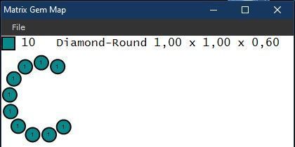 Alphabet ring letter C 3D print model_5