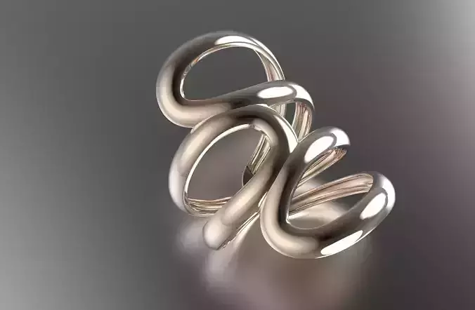 jewelry ring 304 3D print model