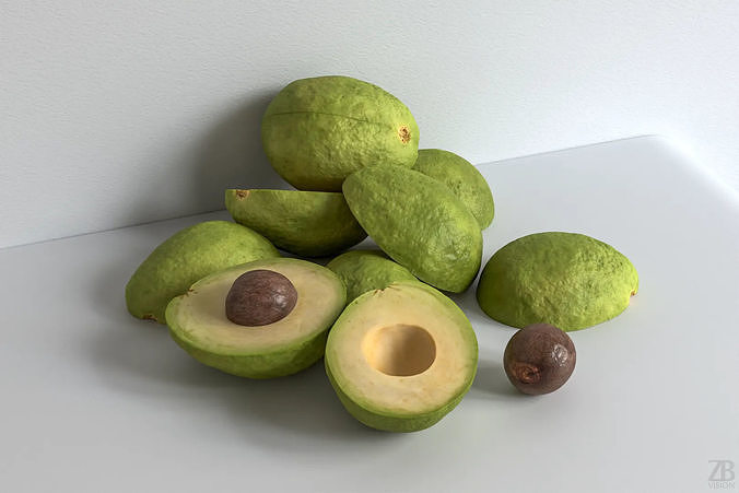 Avocado 3D model