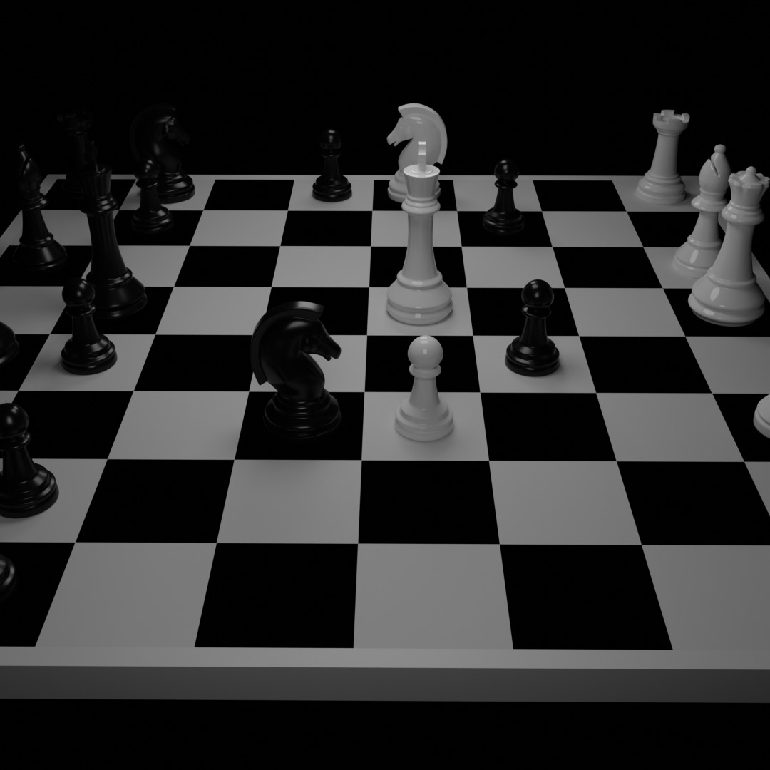 Chess 3D model_4